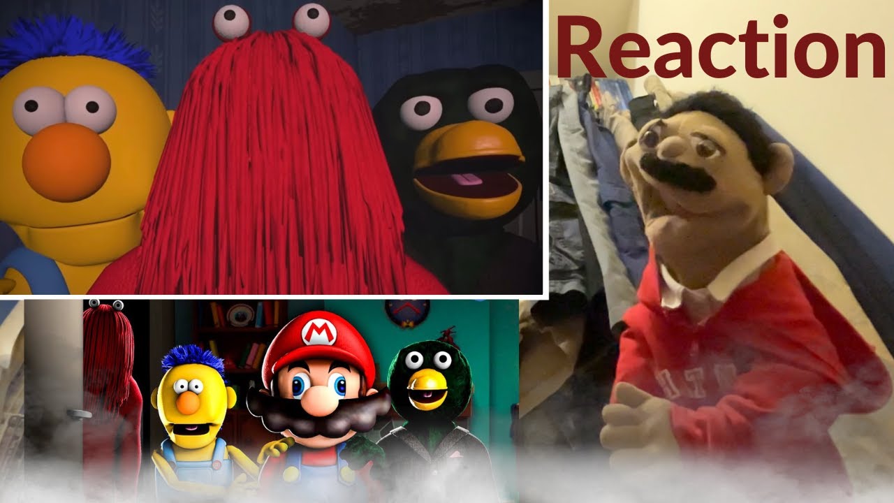 SMG4: Don't Hug Me I'm Mario Reaction (Puppet Reaction)