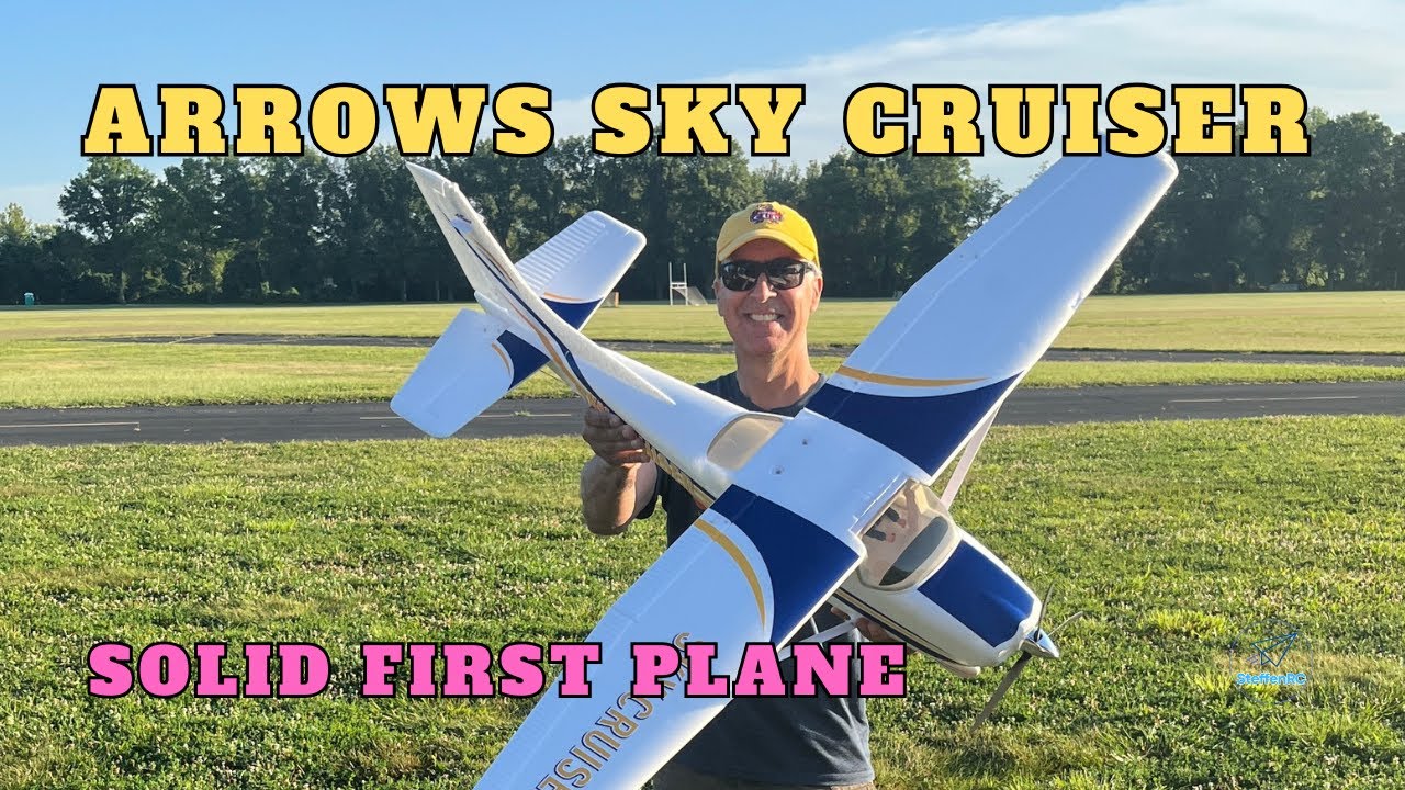 Just released - Arrows Sky Cruiser 1400mm rc trainer complete review