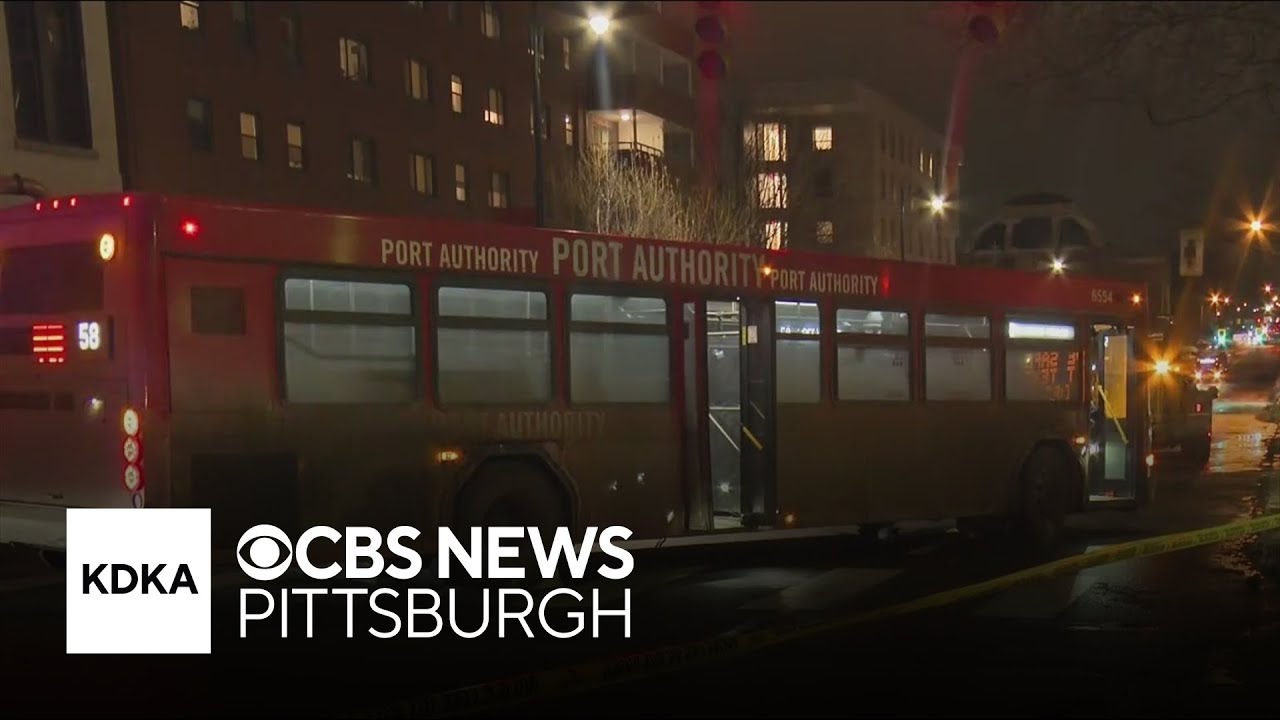Woman critically injured after being hit by bus in Pittsburgh