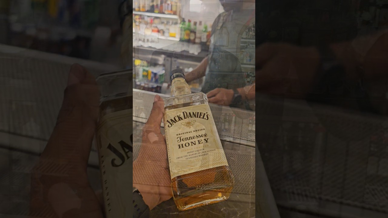 Jack Daniel HONEY 🍯 #jackdaniels #whiskey #whisky #jualmiras #jualjackdaniels