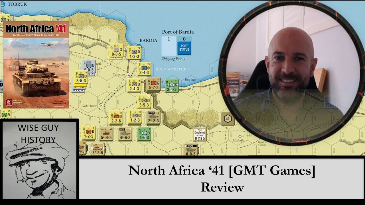Review of North Africa '41 [GMT Games, 2023]