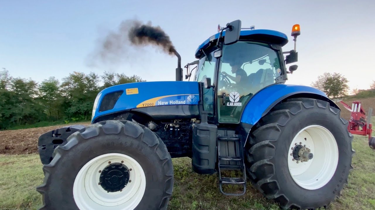 New Holland T7060 Ploughing | Pure Sound