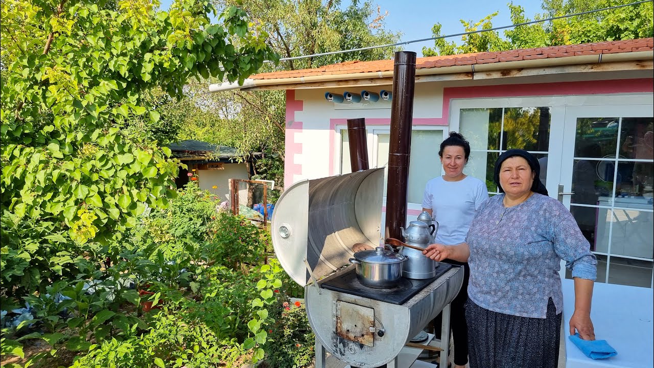 DOĞAL BAHÇEDEN SEMİZ OTU YEMEĞİ NEFİS