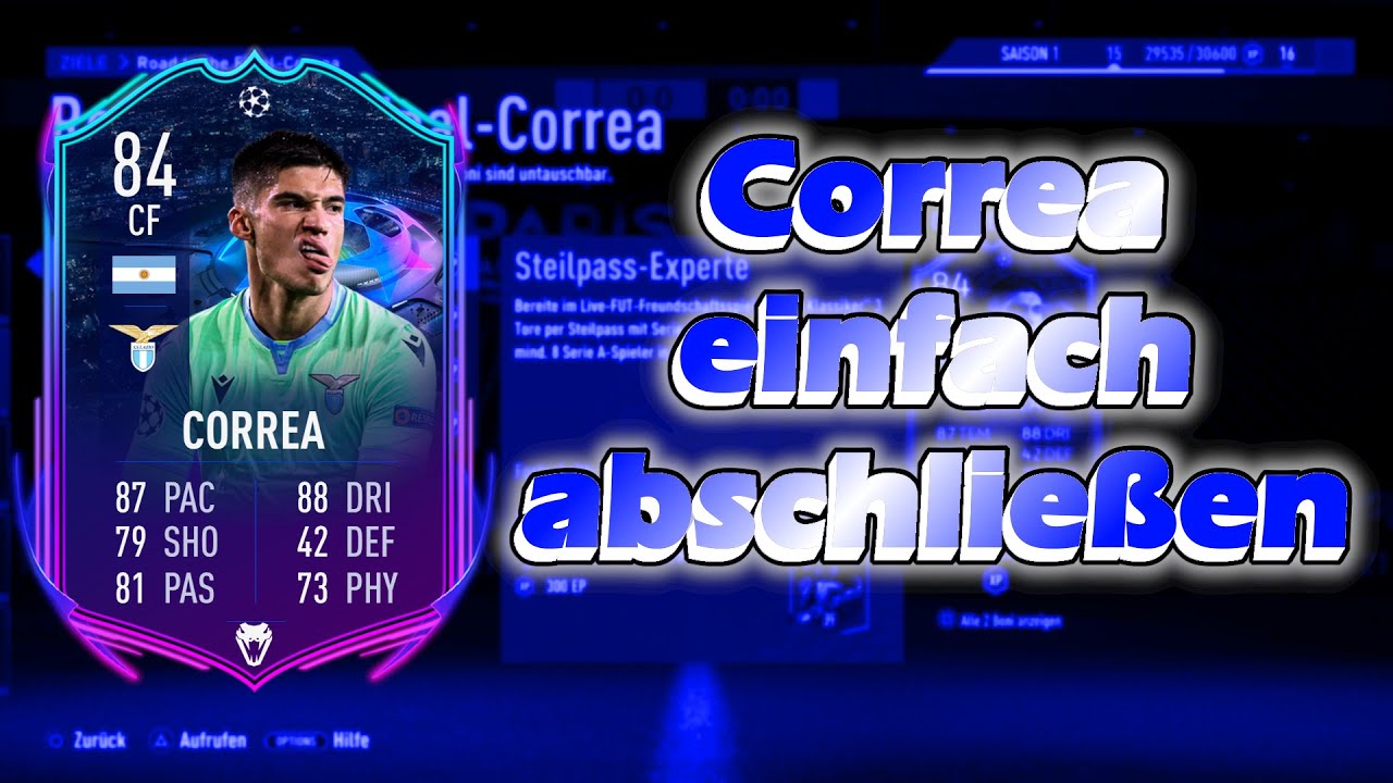 RTTF CORREA einfach abschlie&szlig;en⏰✅🔥 (Tipps&Tricks) - FIFA 21 Ultimate Team Aufgaben