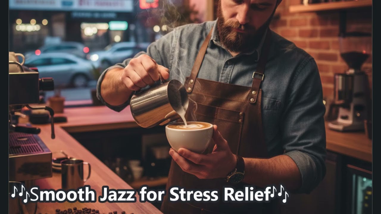 Relaxing Jazz Music ☕ Smooth Jazz for Stress Relief