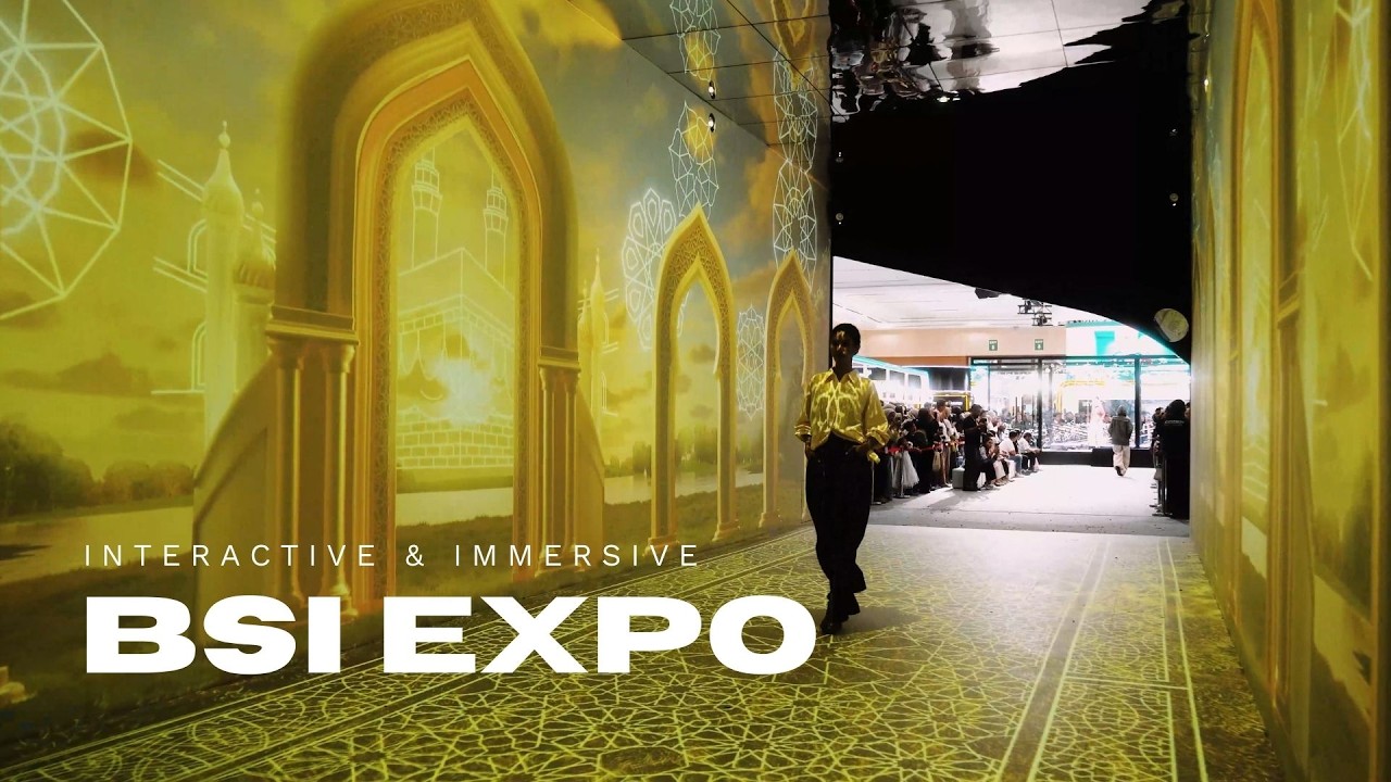 Interactive Tunnel: Virtual Message Immersive Experience at BSI INTERNATIONAL EXPO 2025 by LZY