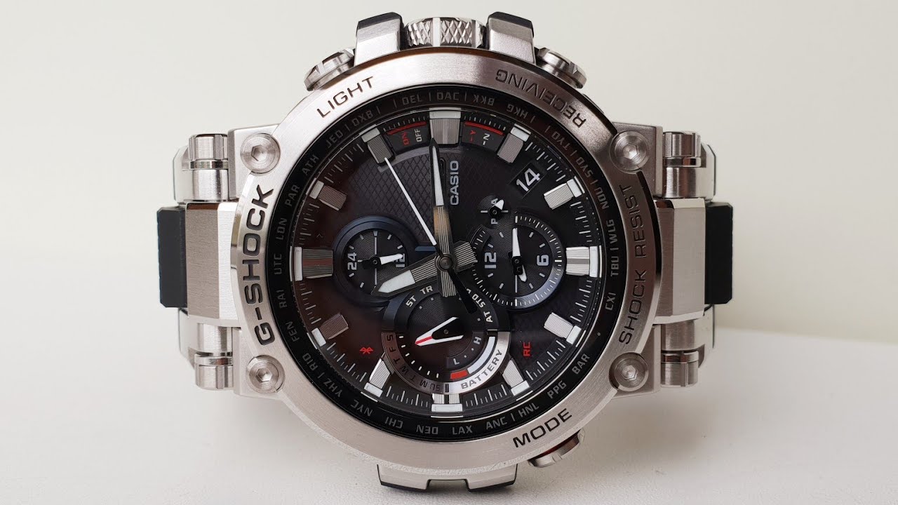 Премиальные G-SHOCK MTG-B1000-1A. Обзор\Review
