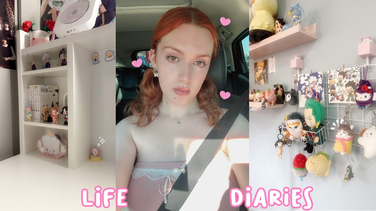 life diaries 🍒 getting a new tattoo, thrifting w/ friends, kpop & skincare hauls, baking & more..
