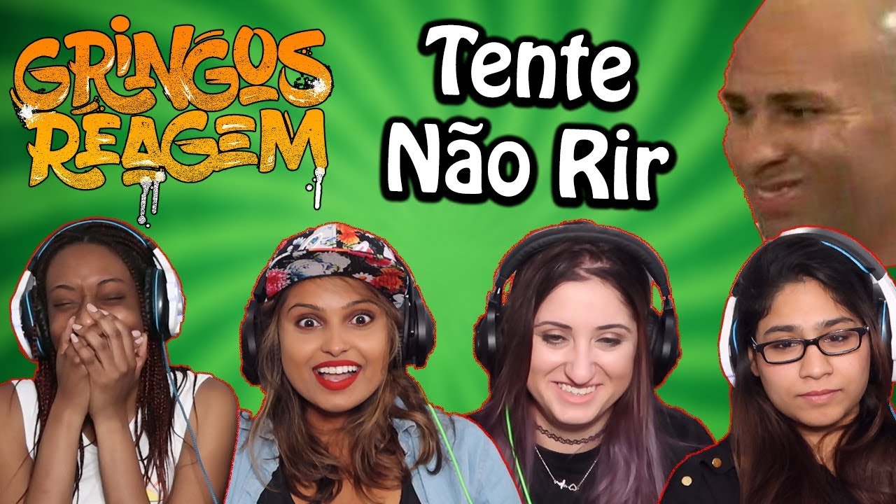 GRINGOS REAGEM - DESAFIO TENTE N&Atilde;O RIR #5