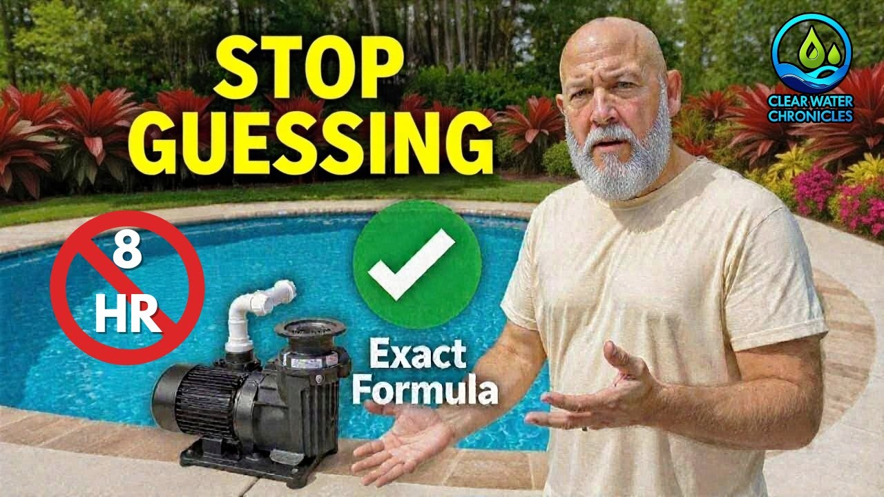 How Long Should You Run Your Pool Pump? (Most People Get This Wrong)