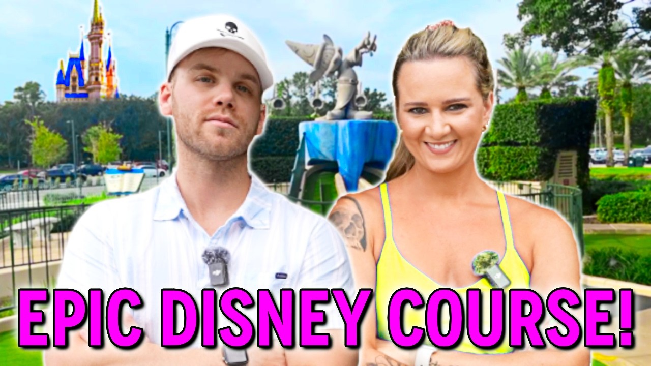 Disney's Crazy ONE OF A KIND Mini Golf Course!