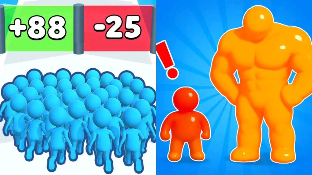 Count Master VS Tall Man Run MAX LEVELS UNLOCKED Gameplay Android,ios