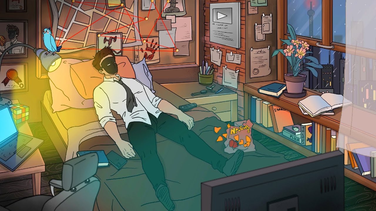1 A.M Study Session 📚 - lofi hip hop/chill beats to study/sleep/work - Detective Void Lofi