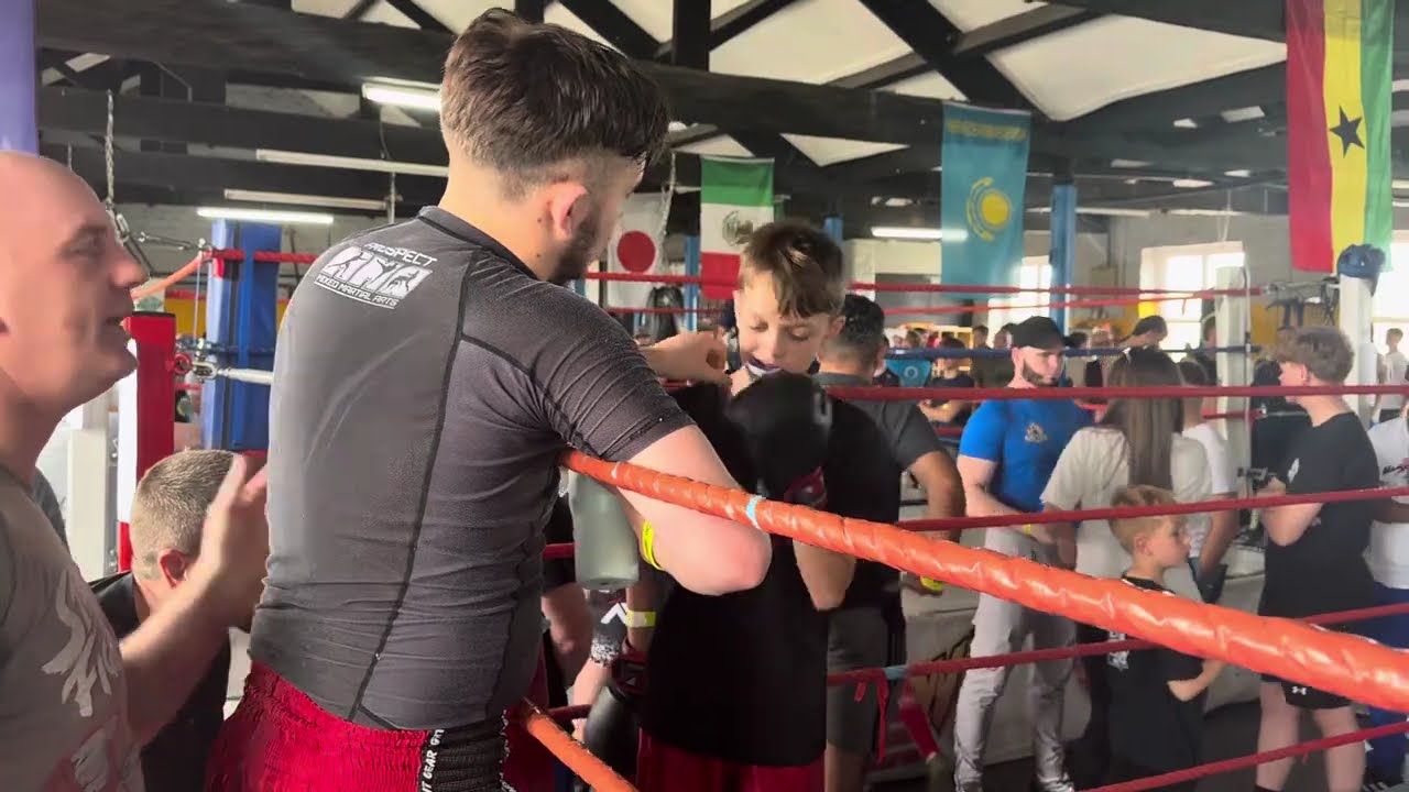Mason @ Fightstar KBW Dewsbury  1st K1 contest has 2 opponents in 1fight