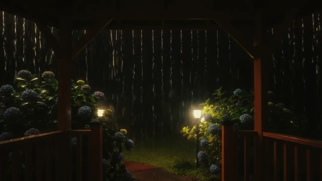 soft and relax Rain Sounds for Deep Sleep 🌧️ | Relaxing Rain Noise for Insomnia