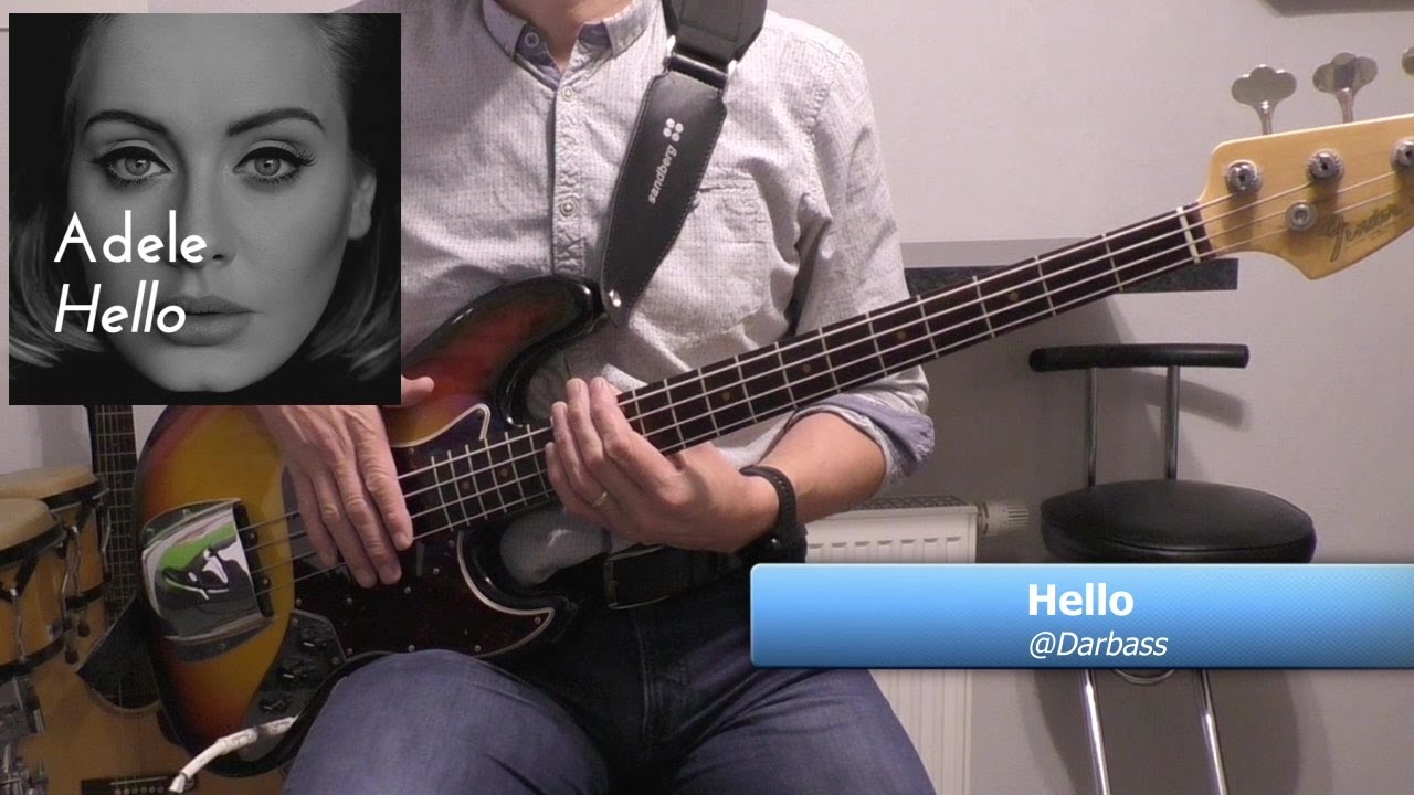 [Adele] Hello - Bass Cover 🎧