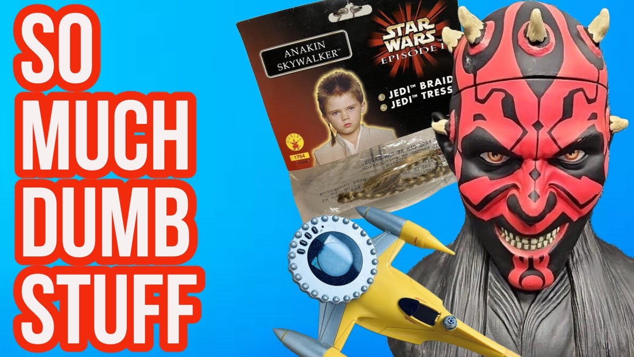 Stupid Dumb Phantom Menace Merch!