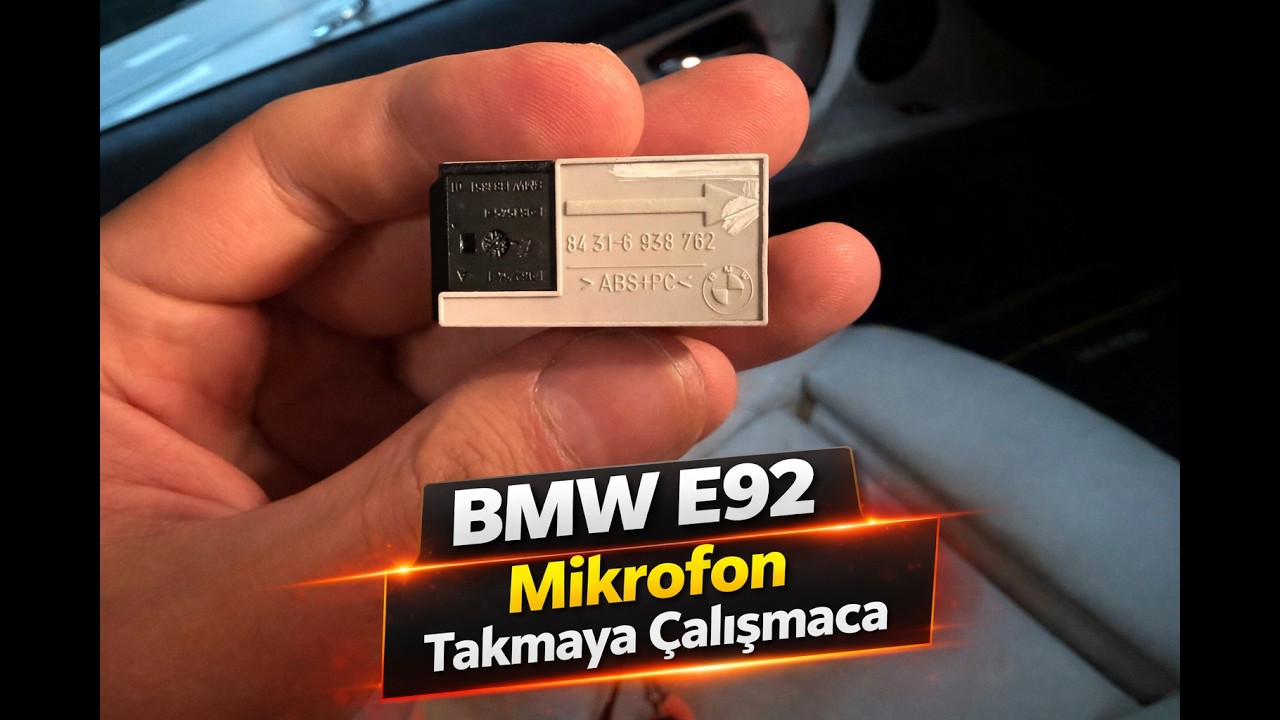 E92'ye Mikrofon takiyoruz | Yani takmaya calsiyioruz 😅