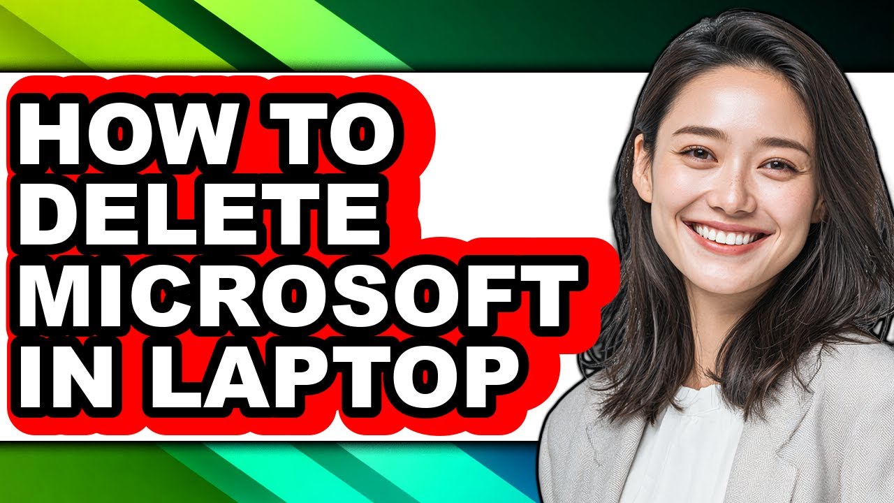 How to Delete Microsoft in Laptop (easy Method)
