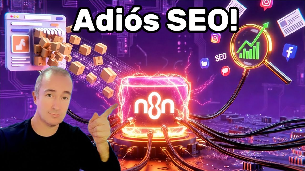 Olv&iacute;date del Posicionamiento Web | Agente IA N8N Experto SEO