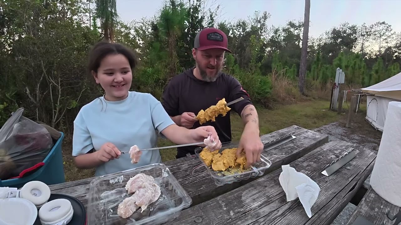 Glamping at Colt Creek State Park
