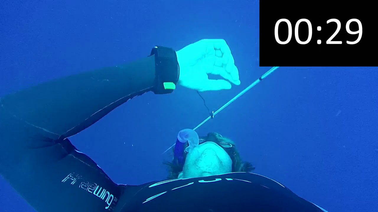 Freediving CWT - 40m