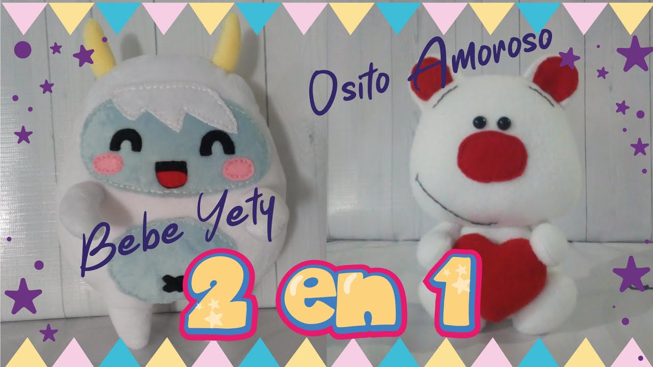 🤩 COMO HACER PASO A PASO 🤩 Yety y Oso 🥰😍 Clase Unica  DIY