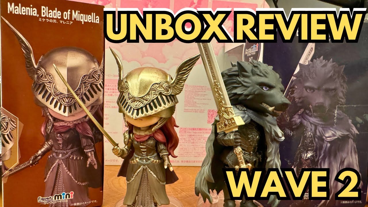 ELDEN RING Malenia & Blaidd Figuarts Mini Unbox Review エルデンリング マレニア 半狼のブライヴ 開封 レビュー