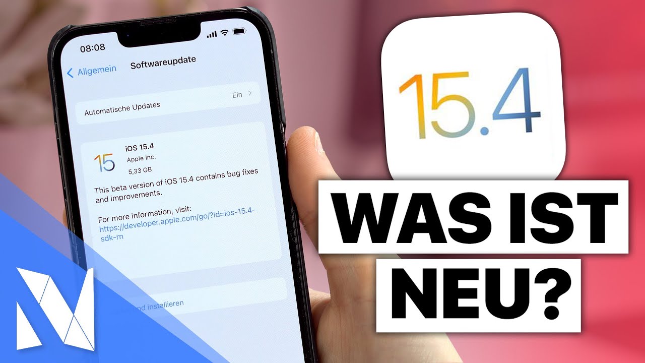 iOS 15.4 MEGA Update ist da! - Das ist alles NEU! (FaceID mit Maske & mehr!) | Nils-Hendrik Welk