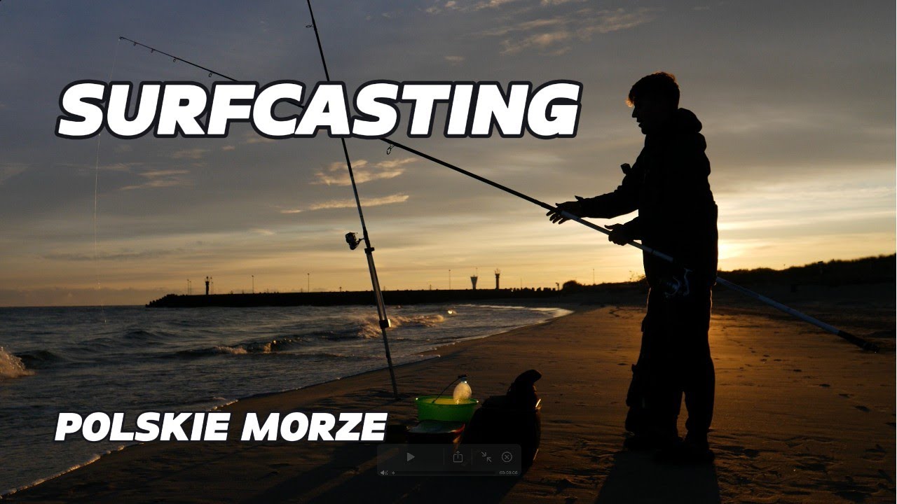 Wakacyjne łowienie nad Polskim morzem- Surfcasting po raz pierwszy