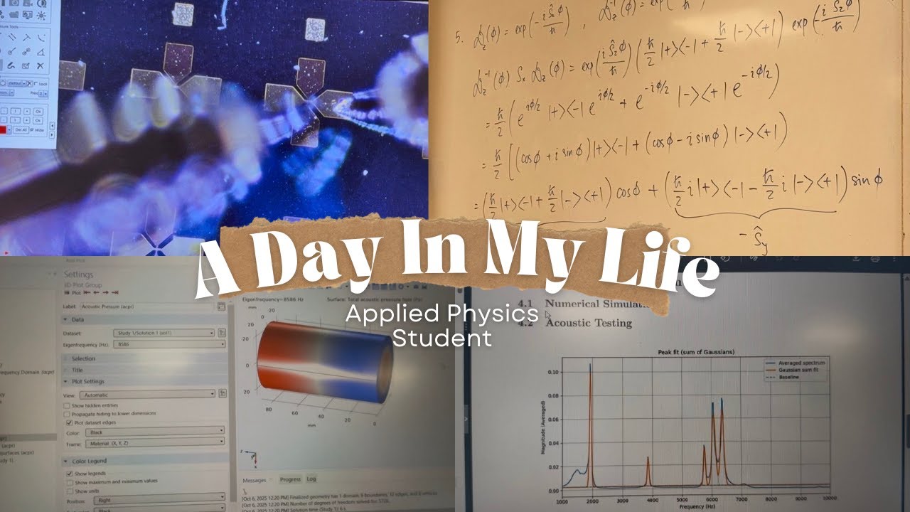 A Day in My Life as an Applied Physics Student | NTU Singapore