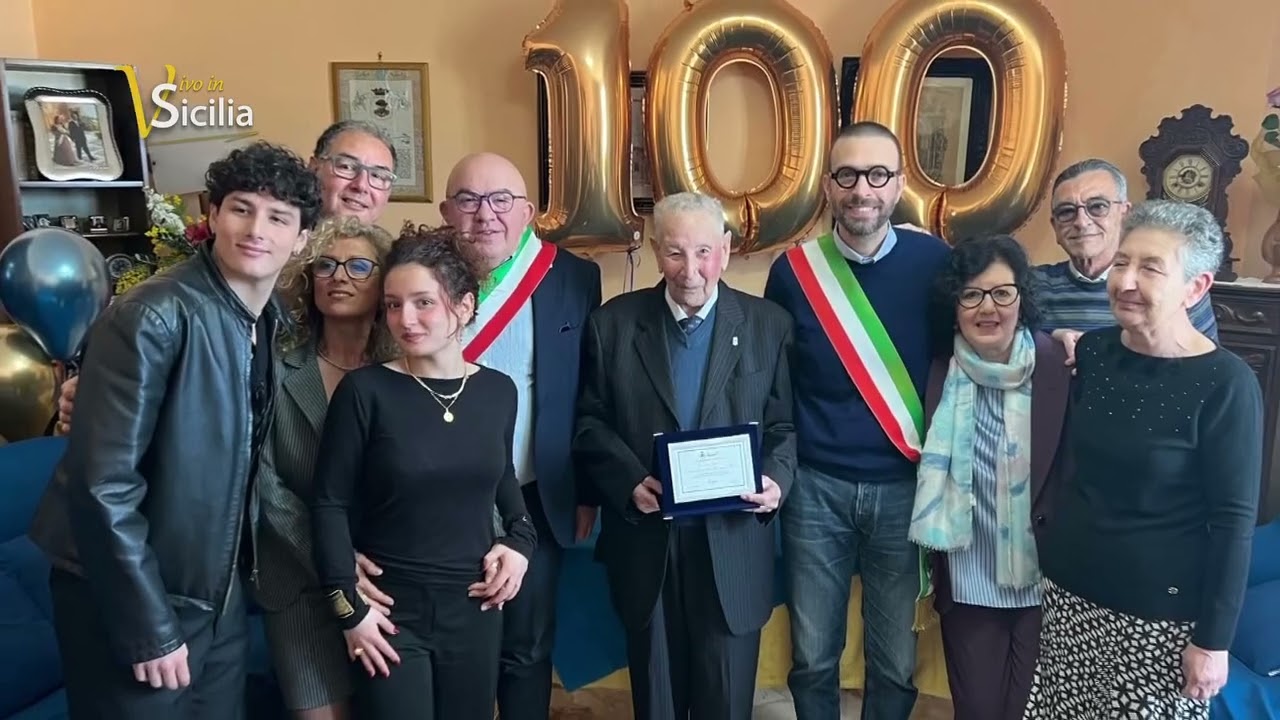 100 anni per nonno Gaetano