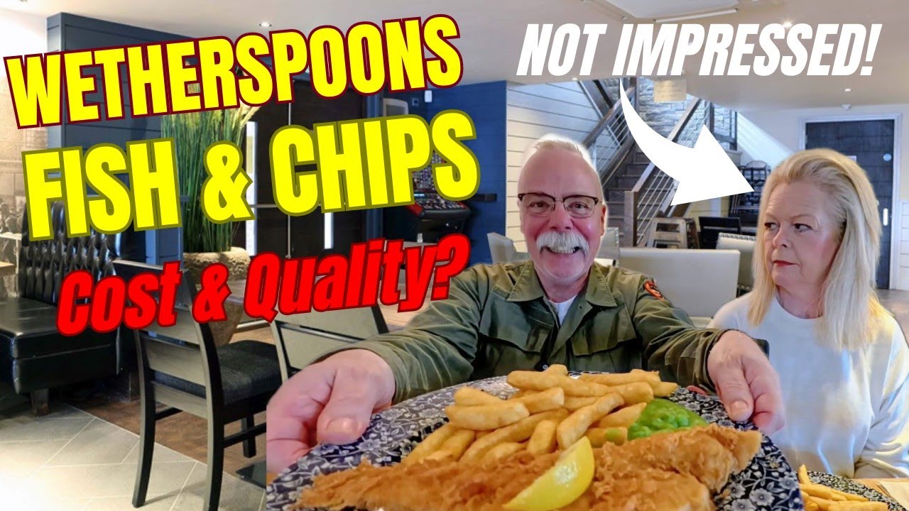 МЫ ПОСЕТИЛИ WHITBY WETHERSPOONS, ЧТОБЫ ПОПРОБОВАТЬ РЫБУ И КАРТОФЕЛЬ ФРИ... И ВИНО COLLAPSO!