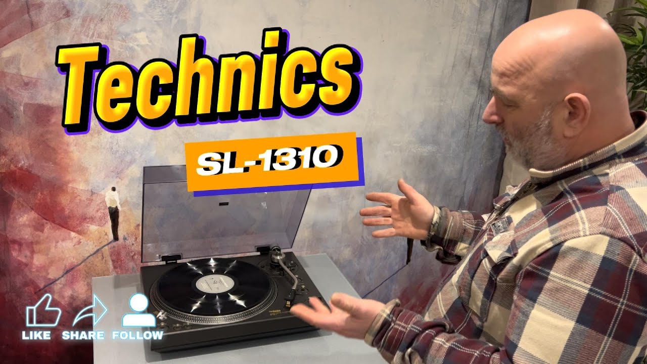 Technics SL-1310 turnable, nice example