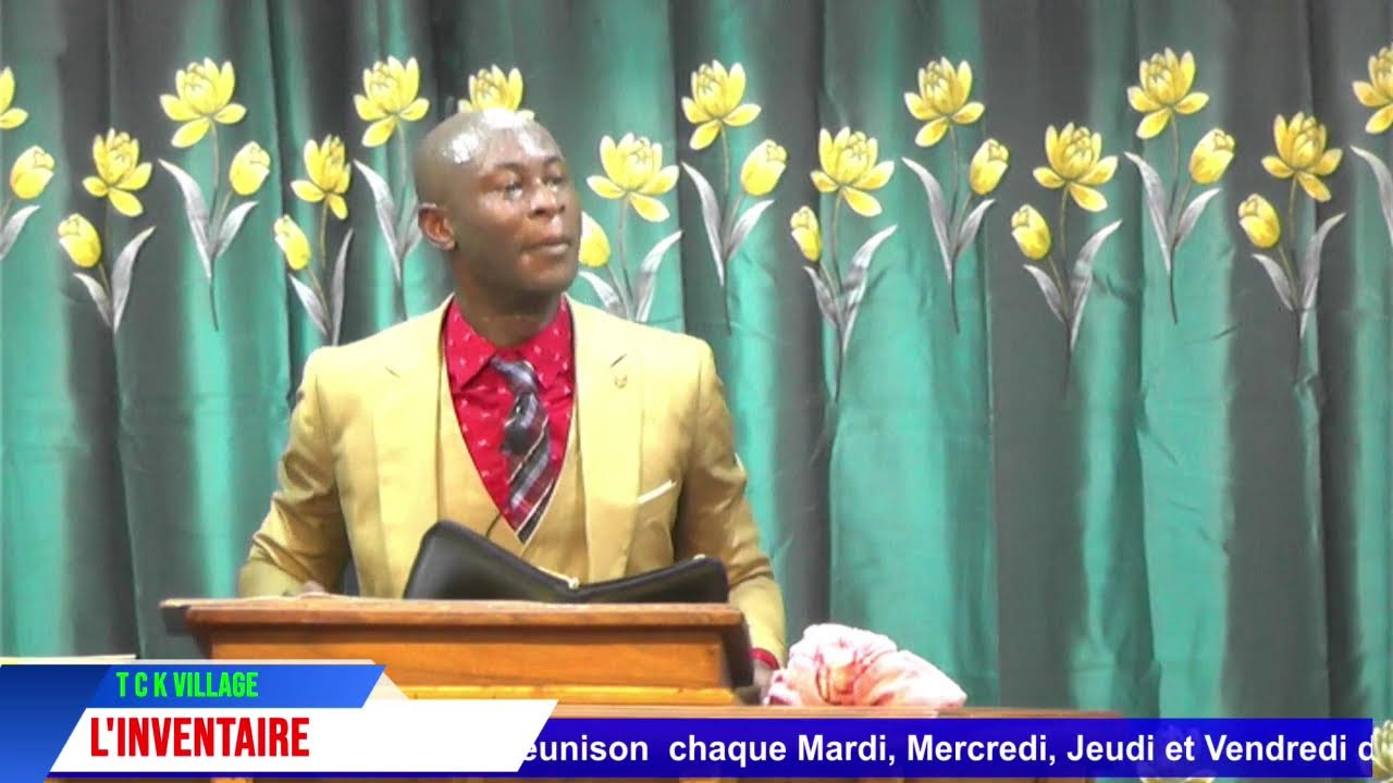 DIMANCHE LE  15/ 02 / 2026./ THEME : ''L'INVENTAIRE'' // FR  JOSEPH DEO DE KONGOLO