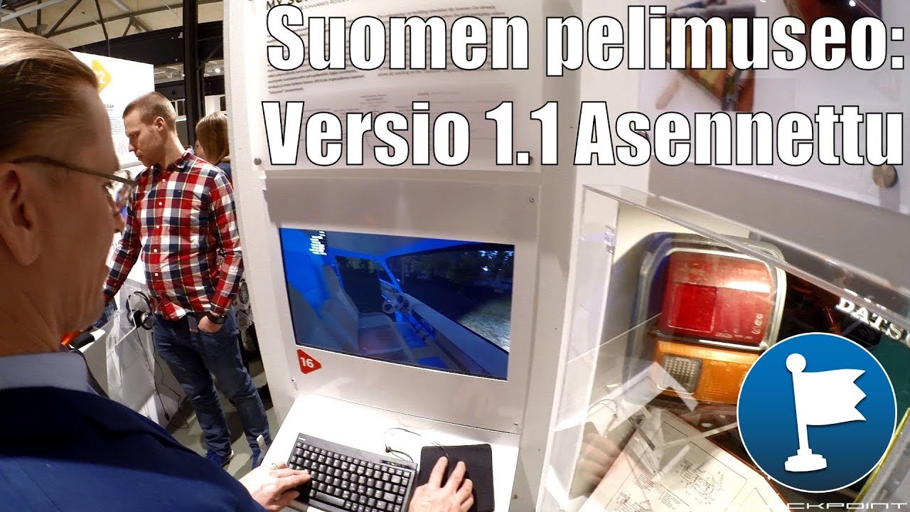 Suomen pelimuseo 1.1 - p&auml;ivittyneess&auml; museossa seitsem&auml;n uutta peli&auml;