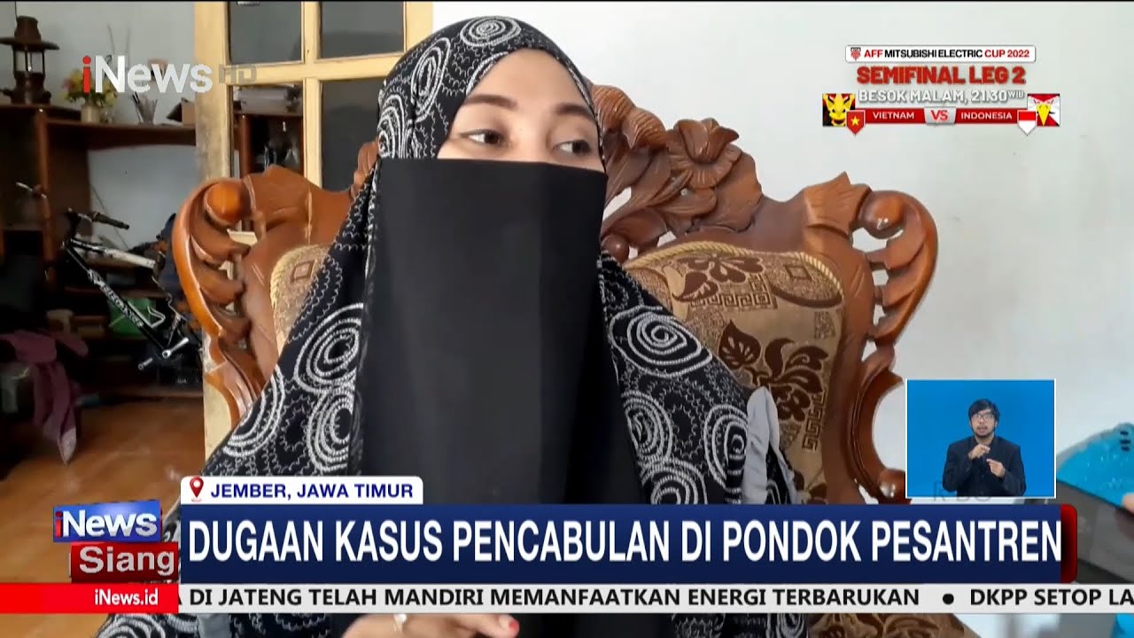 Istri Laporkan Suami Dugaan Pencabulan Terhadap Santri di Jember, Jatim #iNewsSiang 08/01
