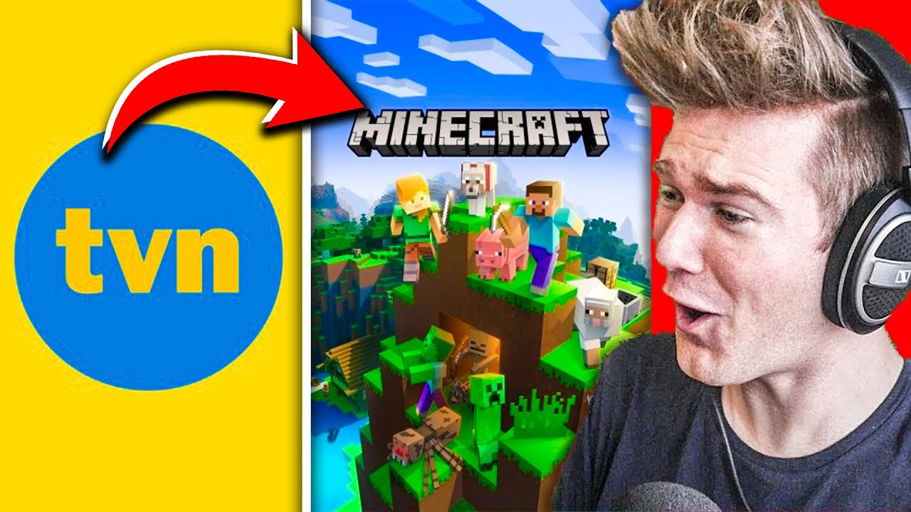 REAGUJE na KŁAMSTWA TELEWIZJI  o MINECRAFT *MOCNE*