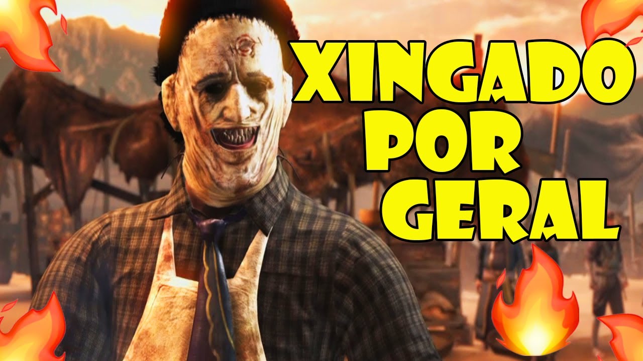 O QUE OS PERSONAGENS DE MORTAL KOMBAT FALAM PARA O LEATHERFACE ?