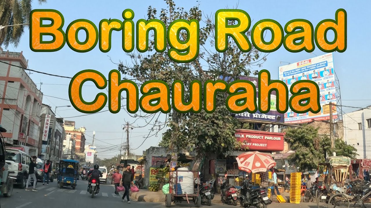 Boring Road Chauraha Patna || Intresting @snext 4K UHD