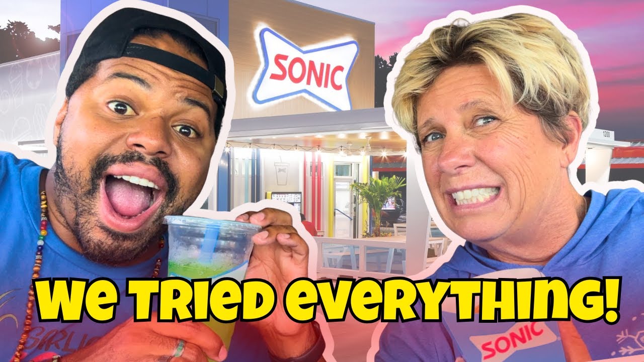 We Ate EVERYTHING At Sonic!