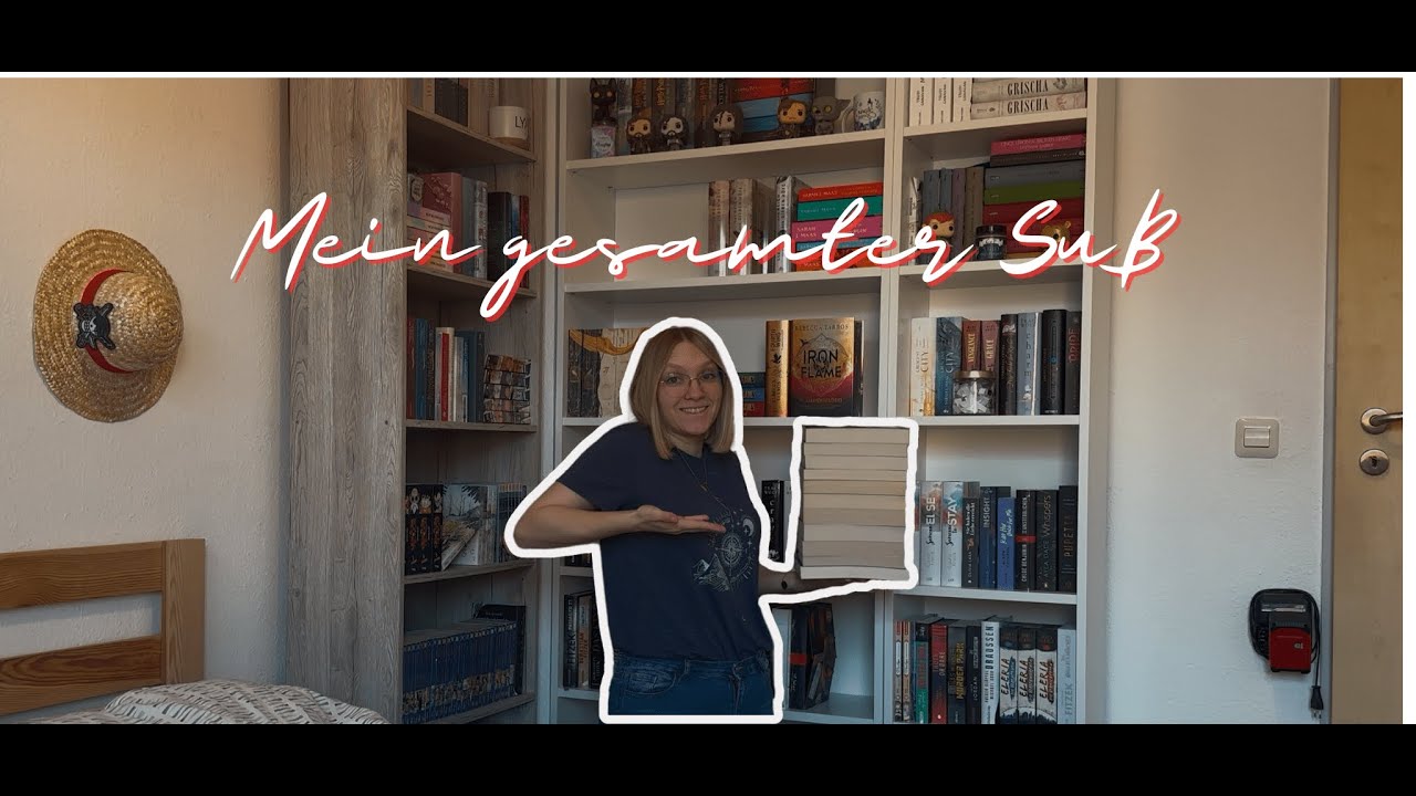 Mein gesamter SuB Anfang 2025📚 // wie viele ungelesene Bücher habe ich ? *neueBücherregale🛍️❤️
