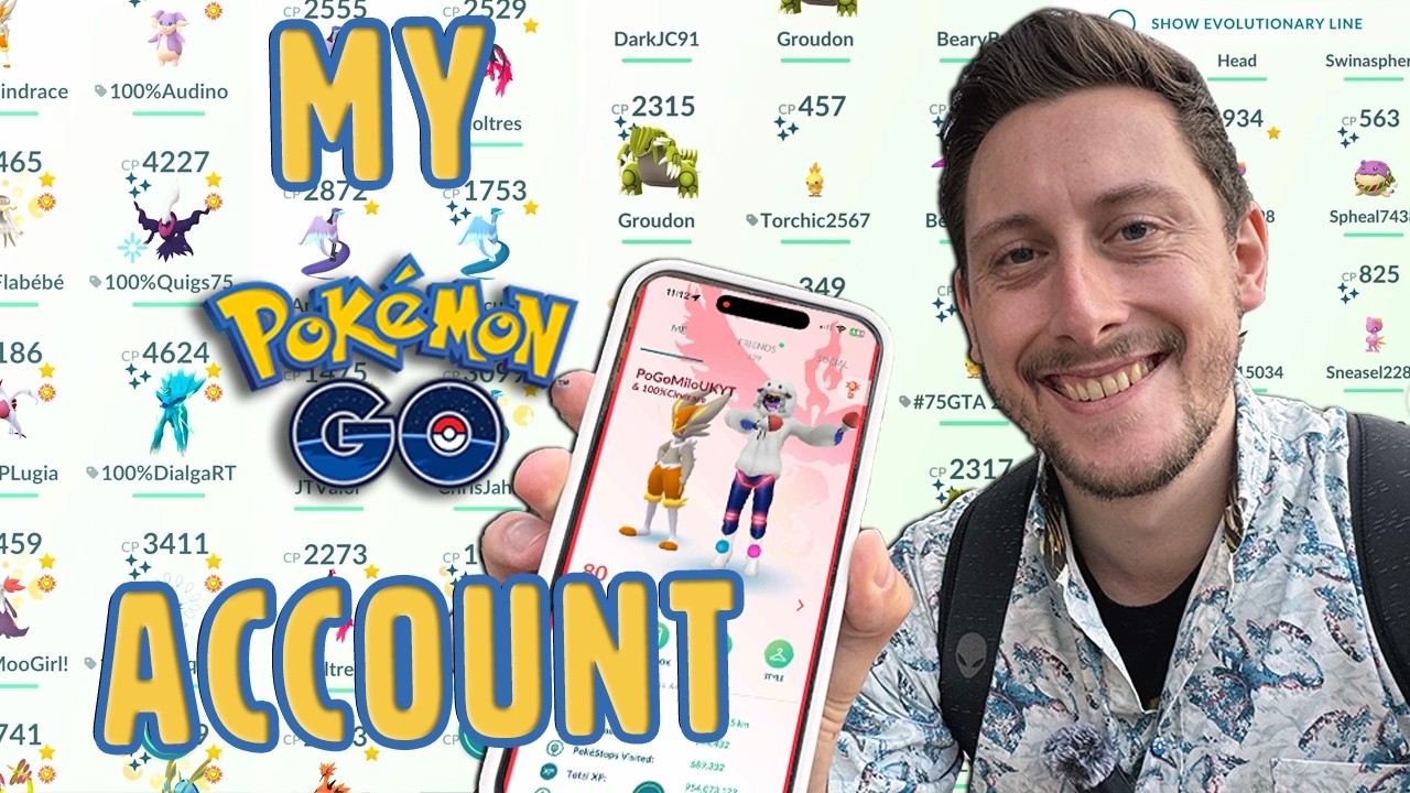 From Day 1 to Now&hellip; My FULL Pok&eacute;mon GO Account After Playing For 10 Years! (Shundos, Hundos & MORE)