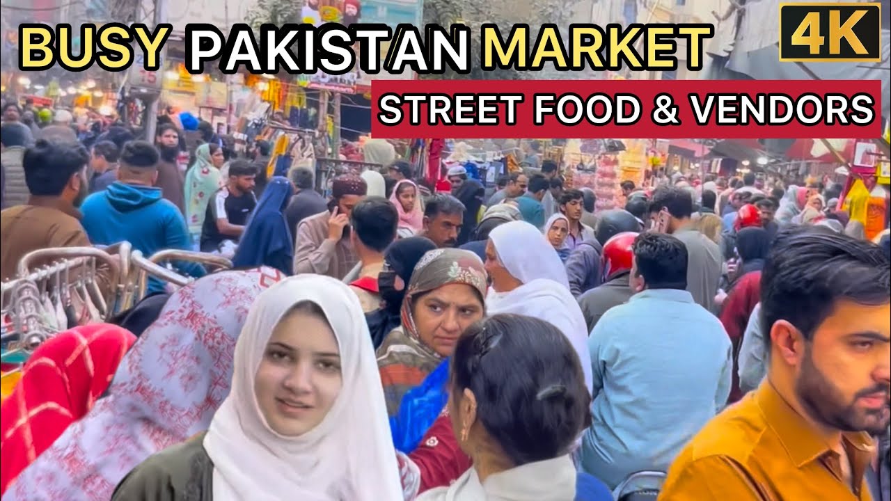 Inside Lahore 🇵🇰 | Experiencing the Cultural Harmony of Vibrant Streets (4K)