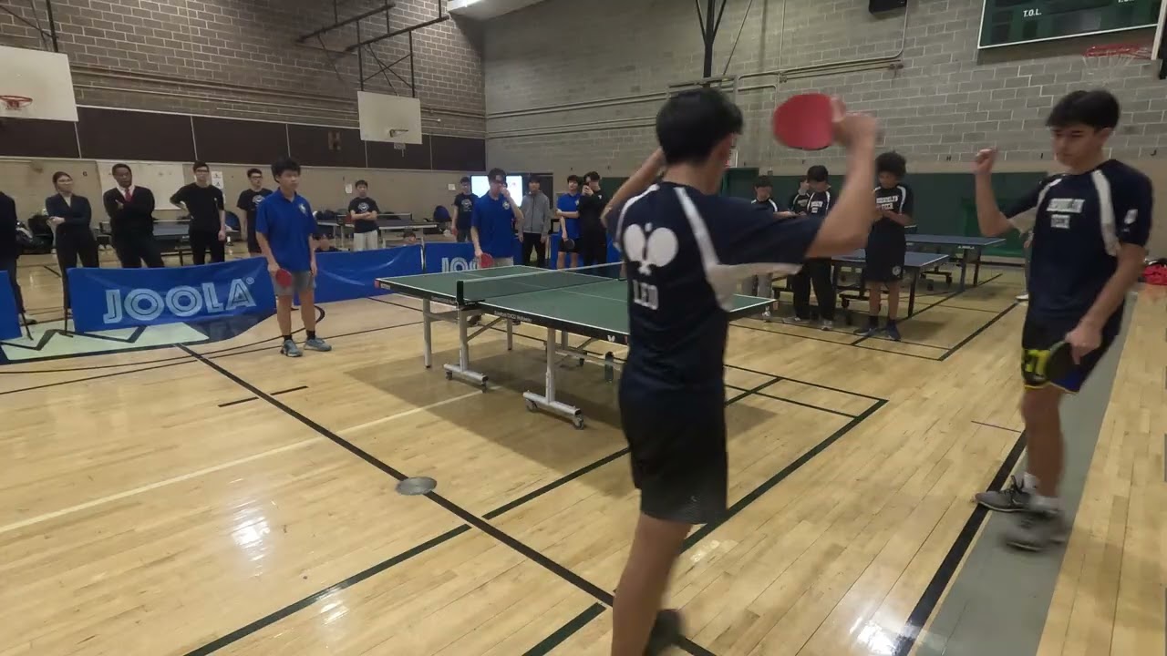 20260211 1D SF part 2 - BTECH vs John Jay - PSAL Teams Boys Varsity Table Tennis