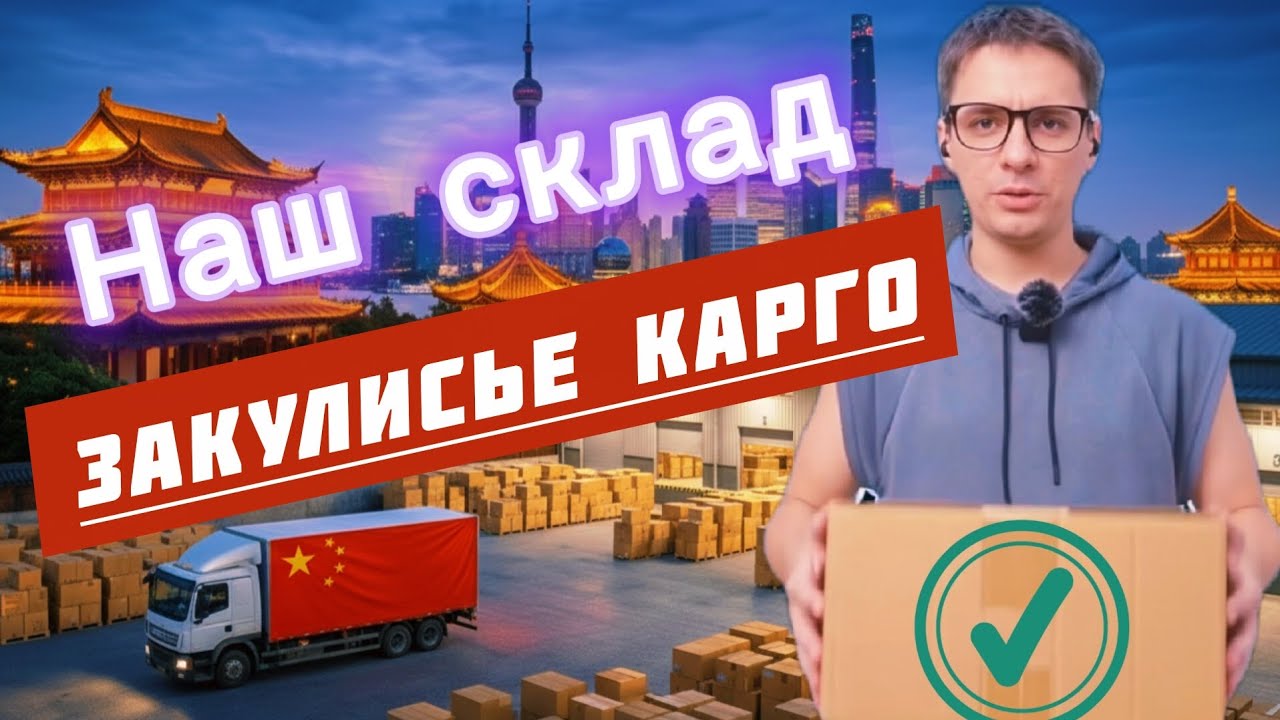 Как отправляем товар из Китая
