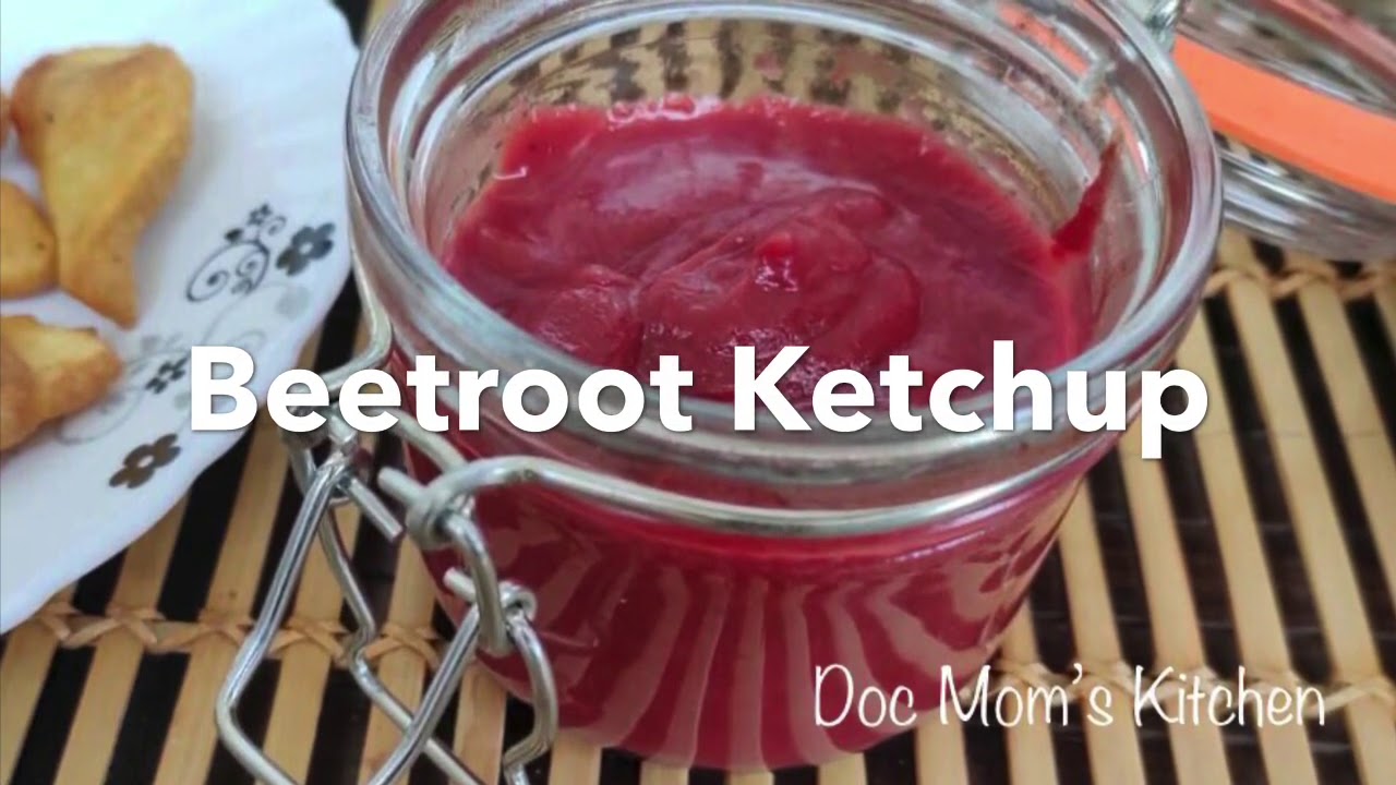 BEETROOT KETCHUP/ HOMEMADE SAUCE