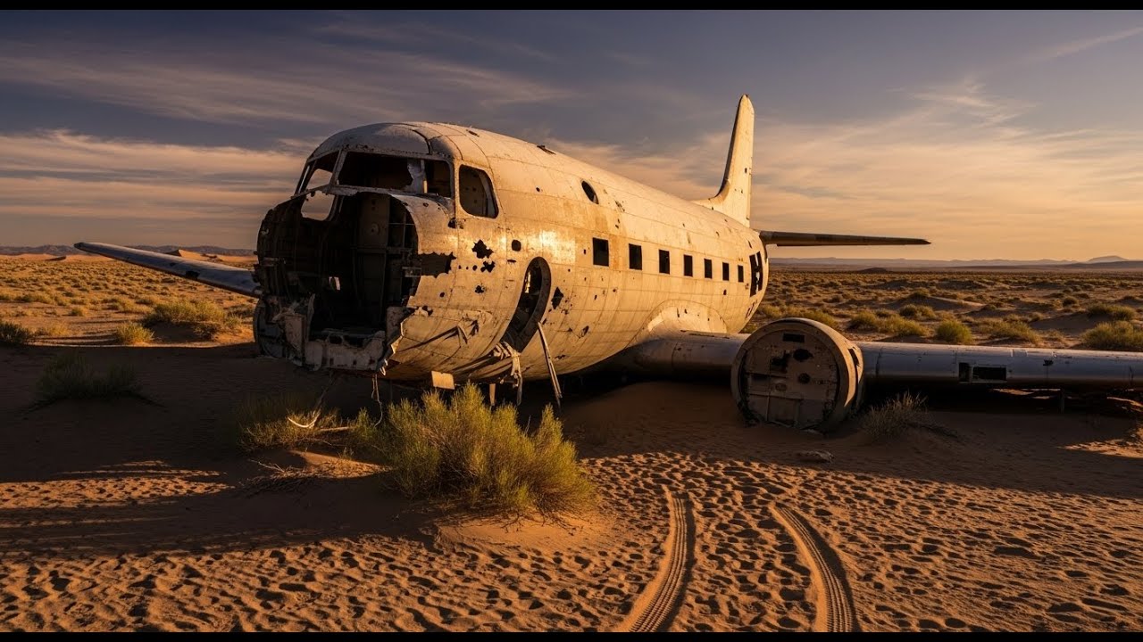 Lost for Years: An Abandoned Plane Found in the Desert