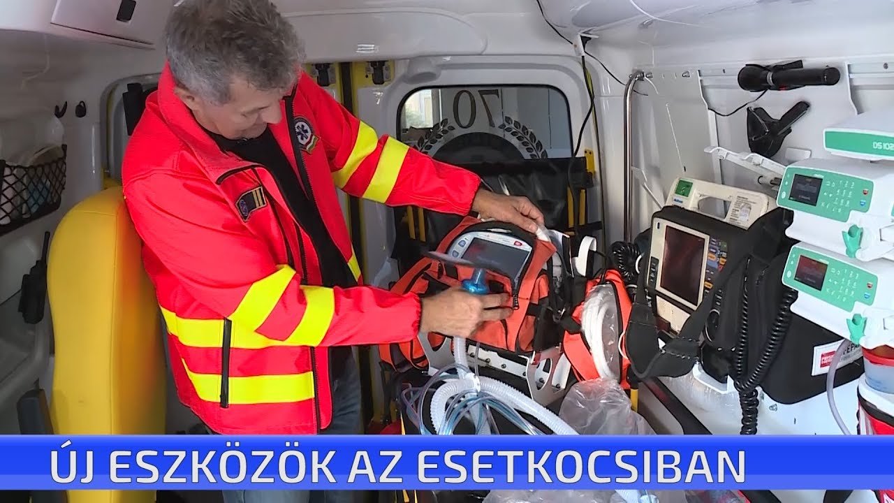 Új eszközök az esetkocsiban