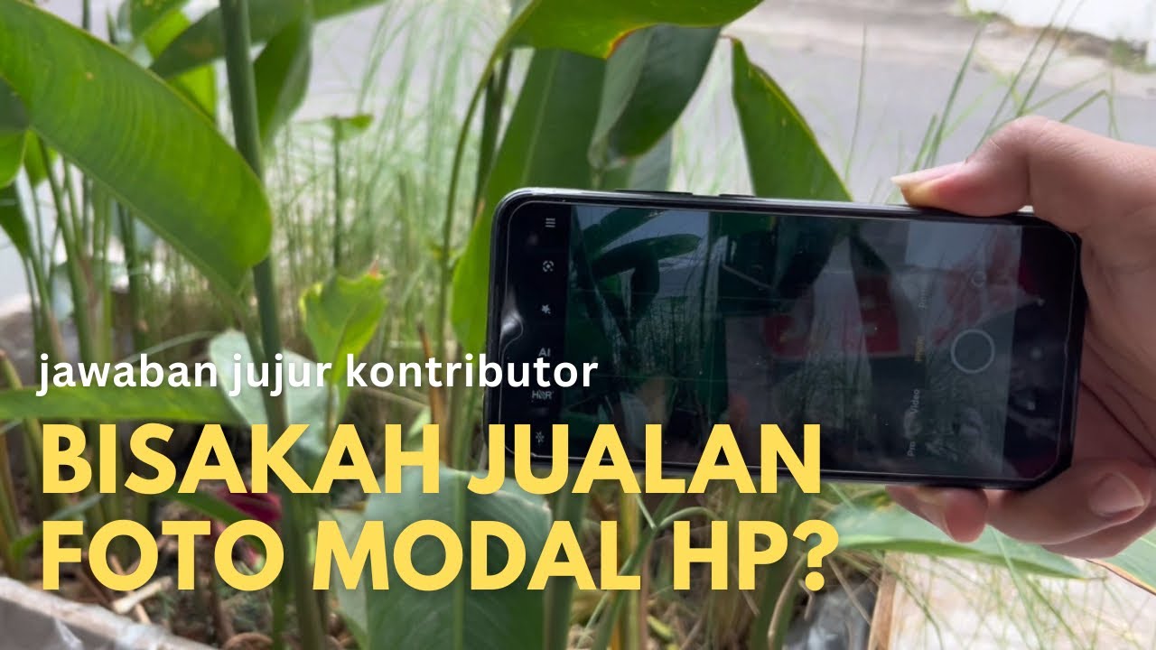 BISAKAH JUALAN FOTO MODAL HP?